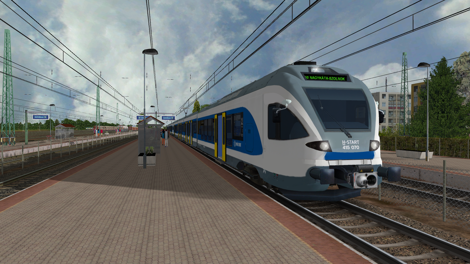Hegyeshalom-Keleti pályaudvar 9307 gyorsított személy 