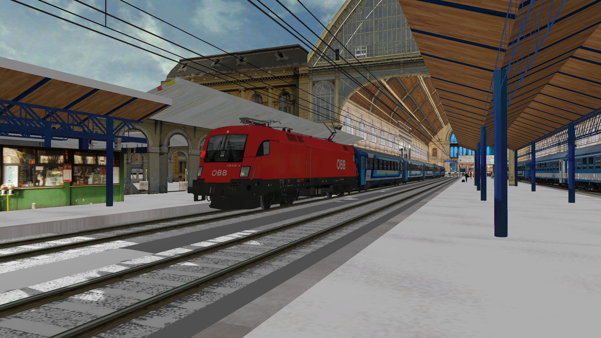 Keleti pályaudvar-Hegyeshalom 144 Csárdás EuroCity